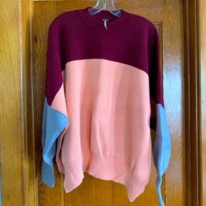 Free People colorblock Easy Street tunic